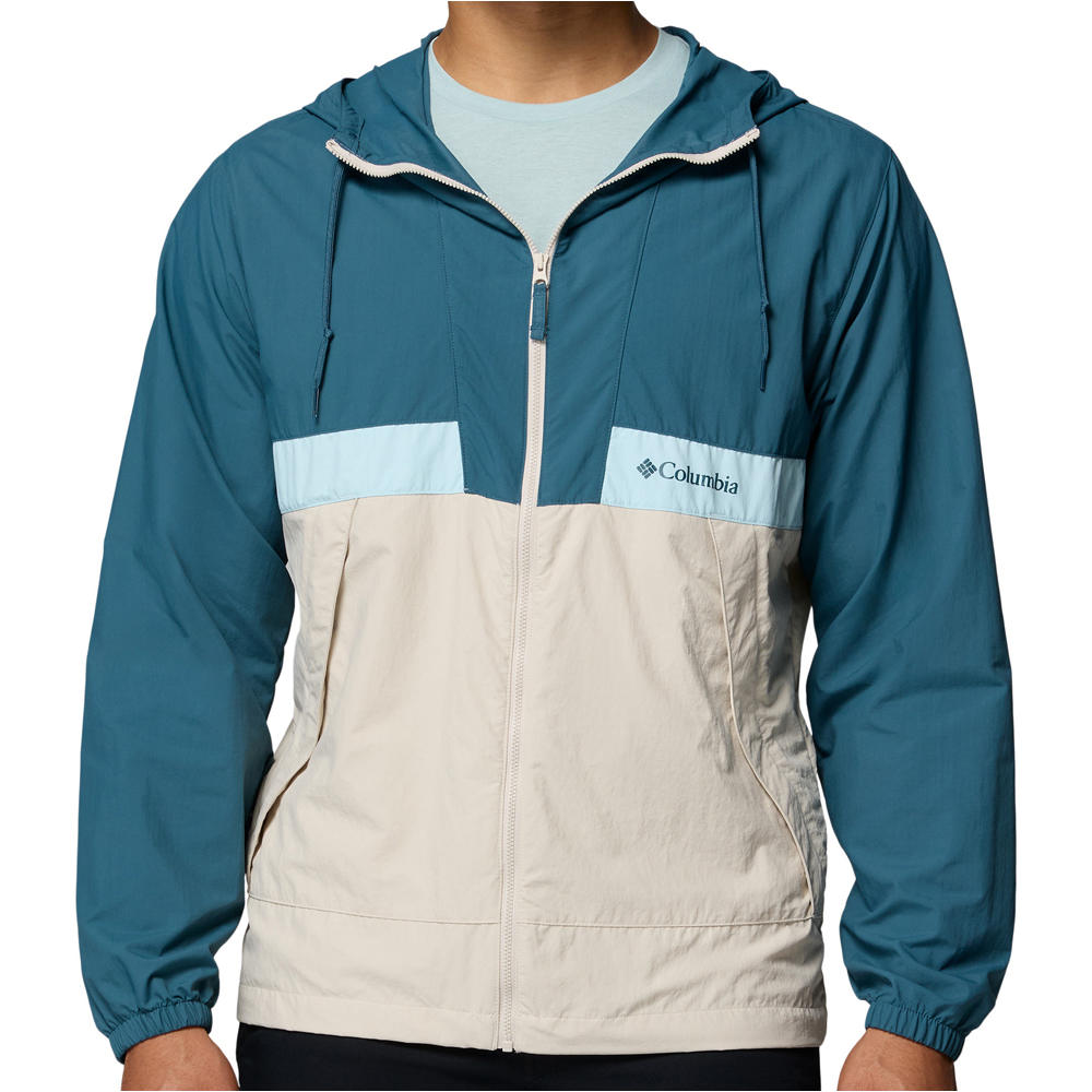 Columbia chaqueta softshell hombre Spire Valley Hooded Windbreaker vista frontal