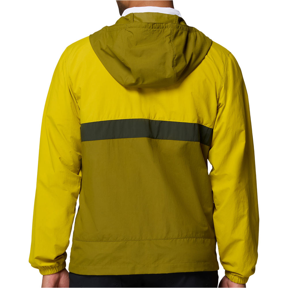 Columbia chaqueta softshell hombre Spire Valley Hooded Windbreaker vista trasera