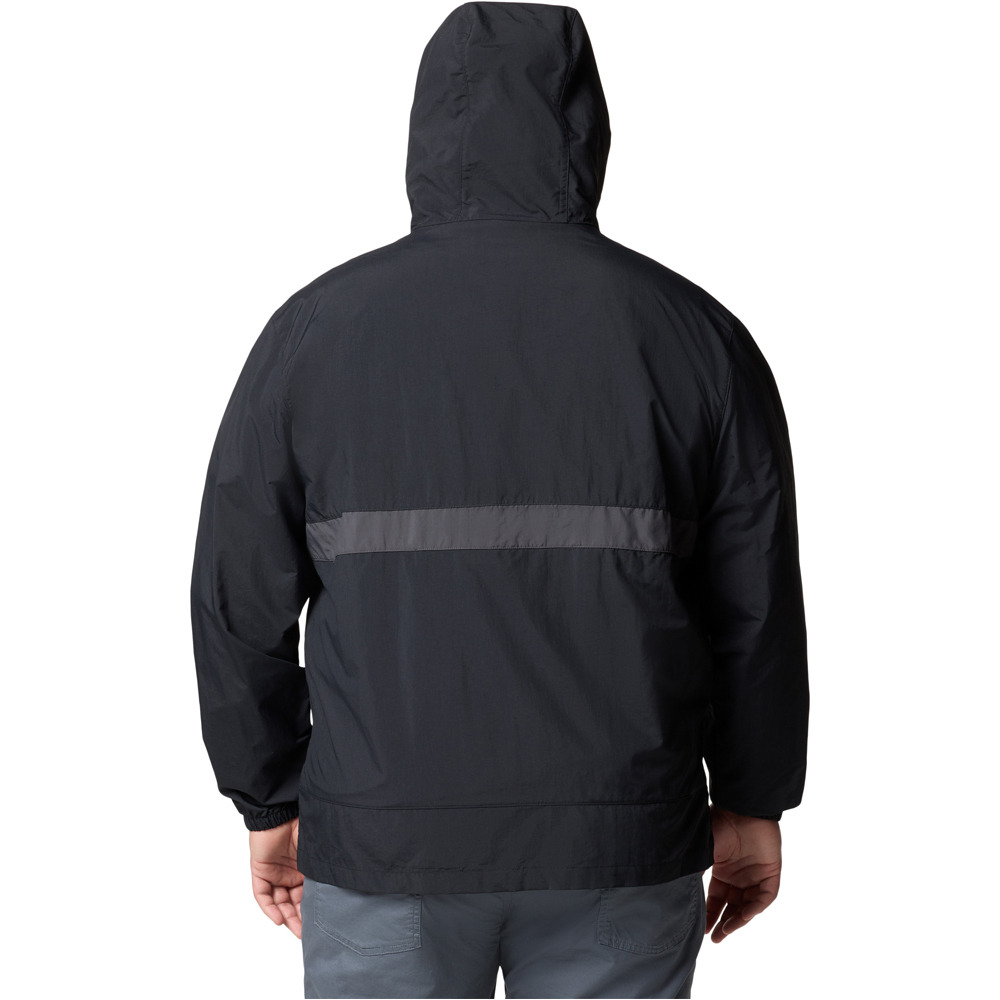 Columbia chaqueta softshell hombre Spire Valley Hooded Windbreaker vista trasera