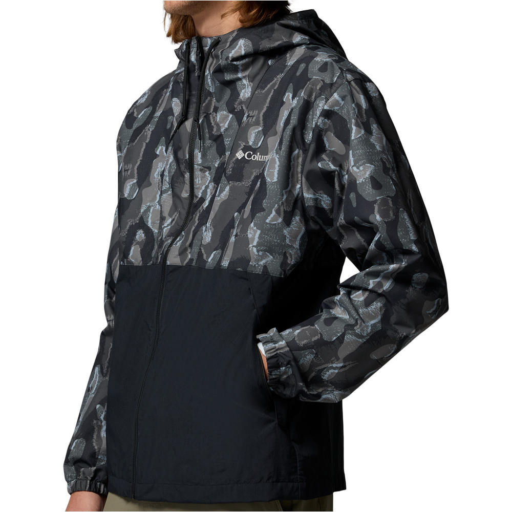 Columbia chaqueta softshell hombre Spire Valley Novelty Windbreaker vista detalle