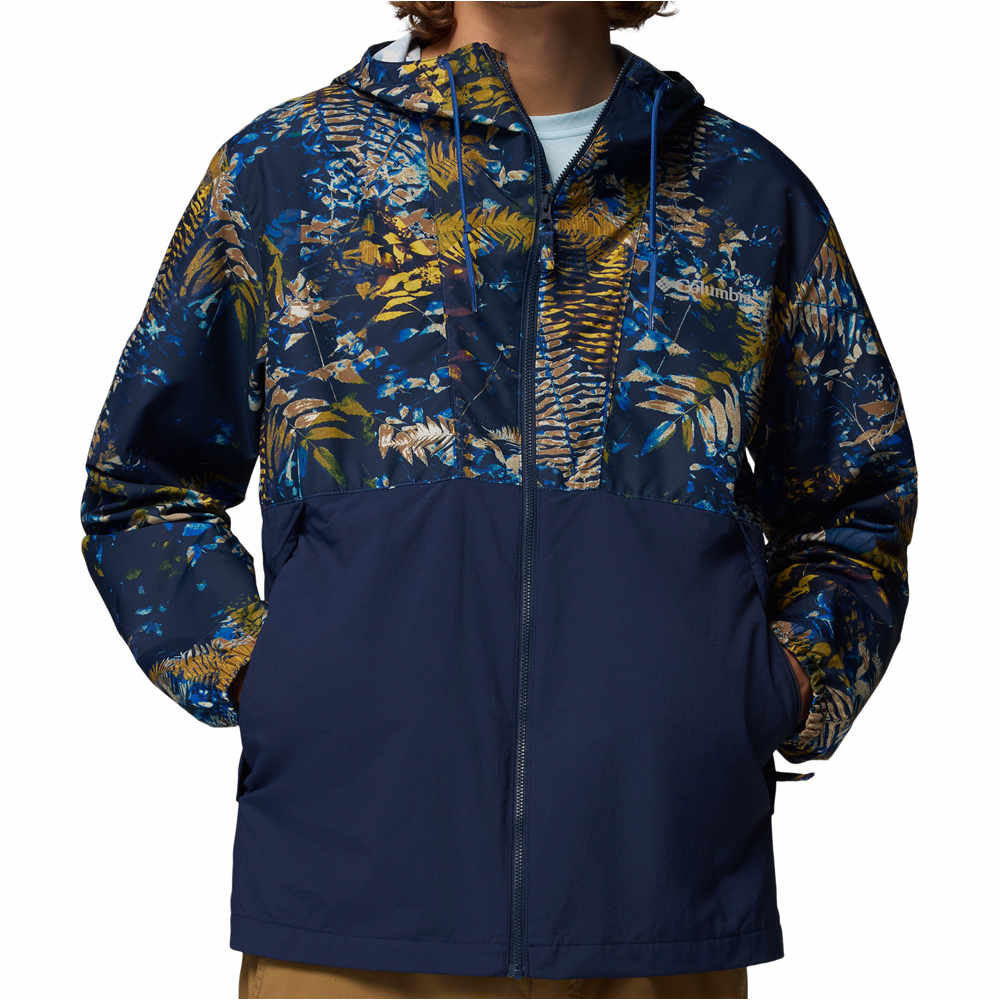 Columbia chaqueta softshell hombre Spire Valley Novelty Windbreaker vista frontal