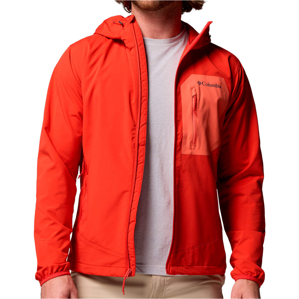 Columbia chaqueta softshell hombre Tall Heights  III Hooded Softshell 03