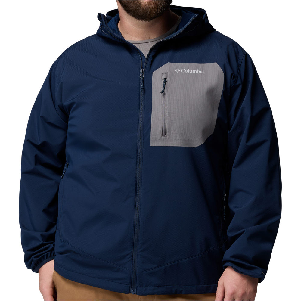 Columbia chaqueta softshell hombre Tall Heights III Hooded Softshell vista frontal