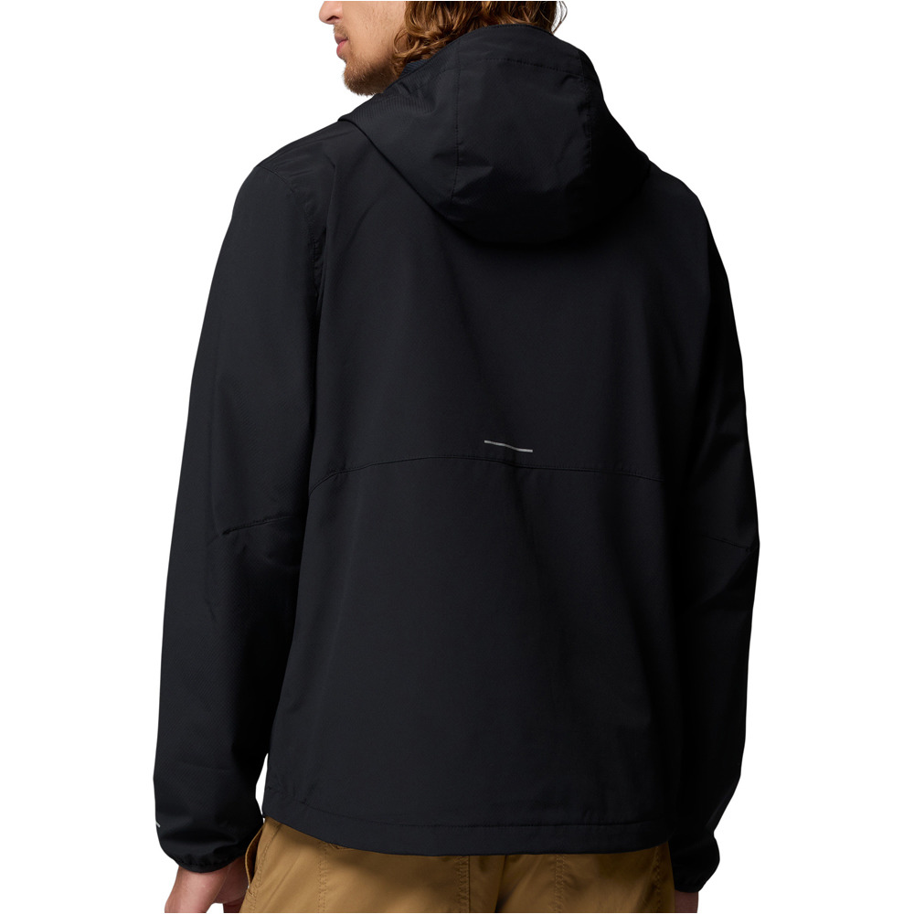 Columbia chaqueta softshell hombre Tall Heights III Hooded Softshell vista trasera