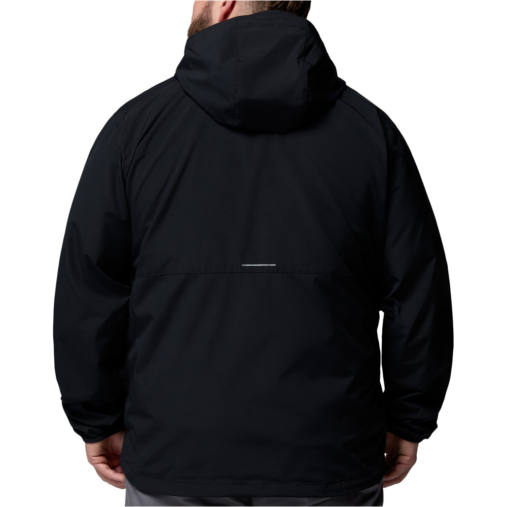 Columbia chaqueta softshell hombre Tall Heights III Hooded Softshell vista trasera