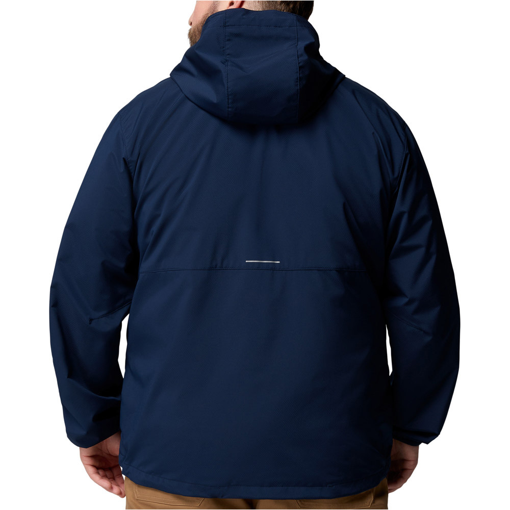Columbia chaqueta softshell hombre Tall Heights III Hooded Softshell vista trasera