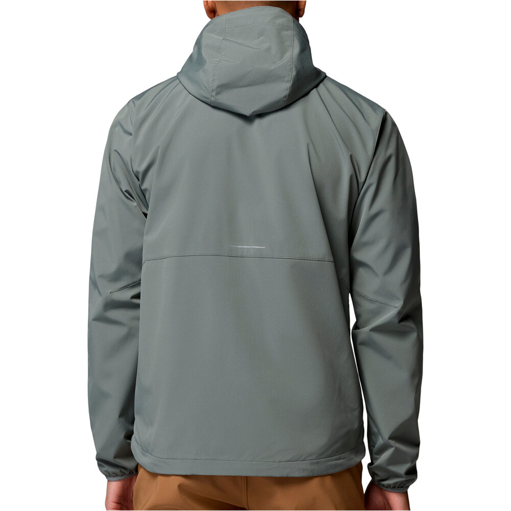 Columbia chaqueta softshell hombre Tall Heights III Hooded Softshell vista trasera