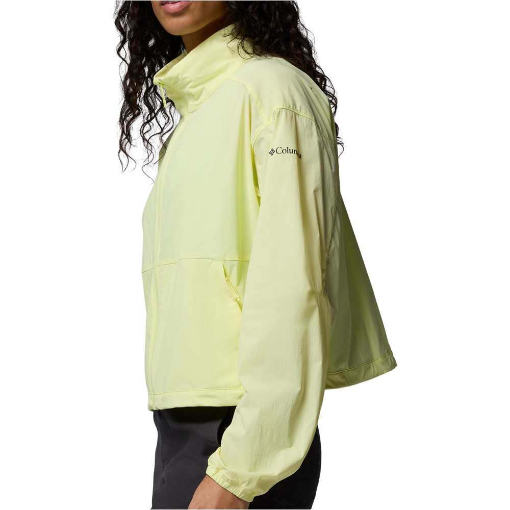 Columbia chaqueta softshell mujer AmazeStretch Jacket vista detalle