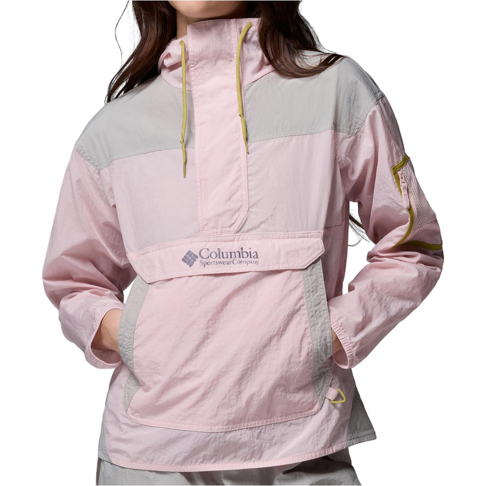 Columbia chaqueta softshell mujer Challenger II Windbreaker vista frontal