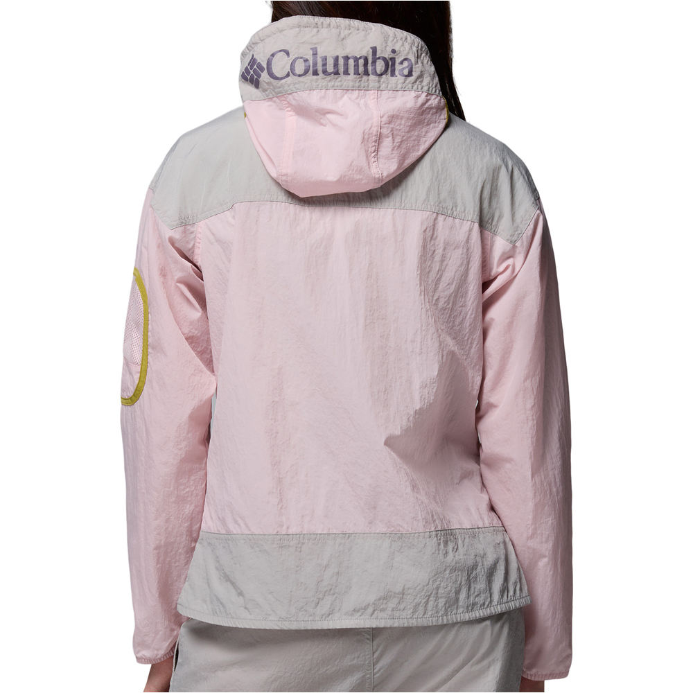 Columbia chaqueta softshell mujer Challenger II Windbreaker vista trasera