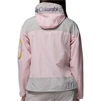 Columbia chaqueta softshell mujer Challenger II Windbreaker vista trasera