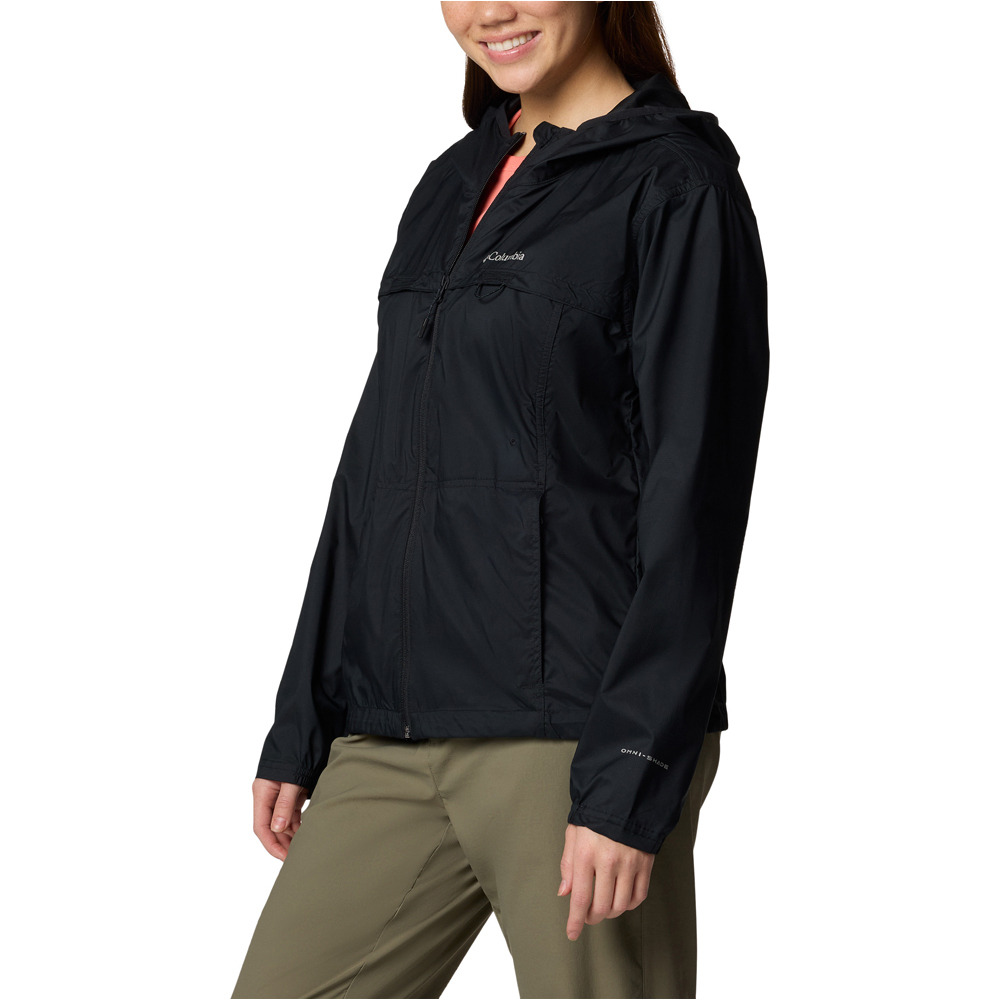 Columbia chaqueta softshell mujer Crested Canyon Windbreaker vista detalle