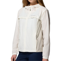 Columbia chaqueta softshell mujer Crested Canyon Windbreaker vista detalle