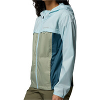 Columbia chaqueta softshell mujer Crested Canyon Windbreaker vista detalle