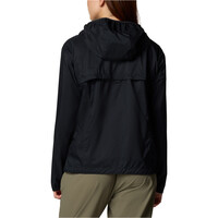 Columbia chaqueta softshell mujer Crested Canyon Windbreaker vista trasera