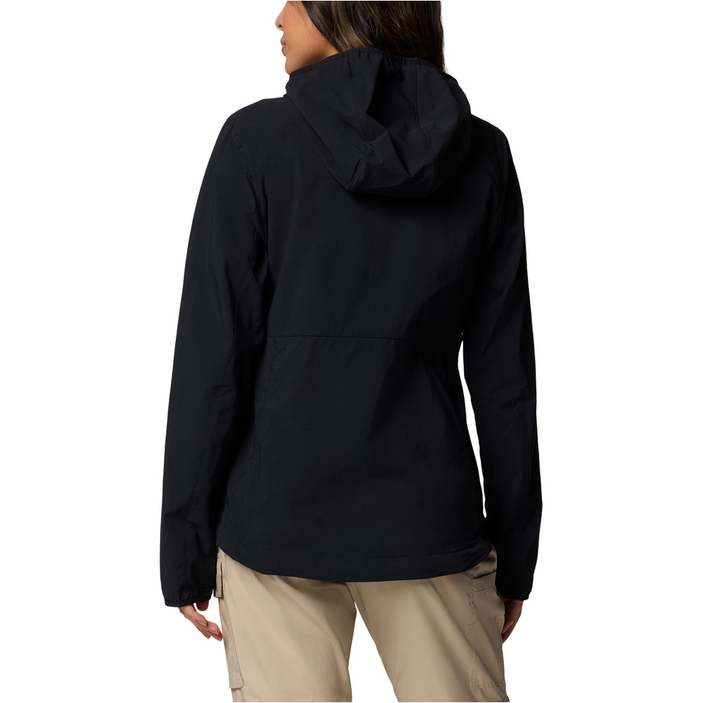 Columbia chaqueta softshell mujer Heather Canyon  II Hooded Softshell vista trasera