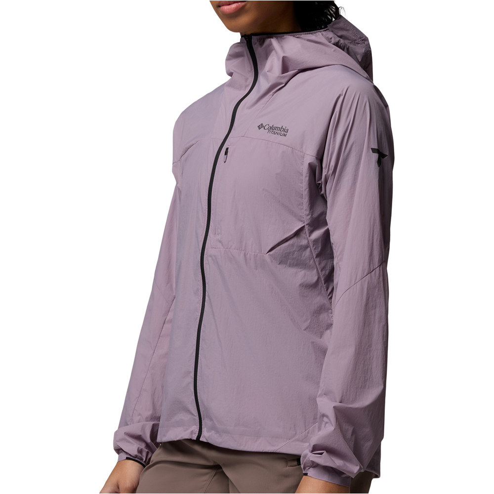Columbia chaqueta softshell mujer Khyex Pro Wind Jacket vista detalle