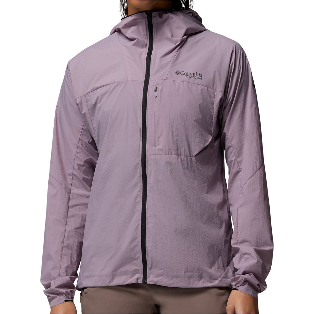 Columbia chaqueta softshell mujer Khyex Pro Wind Jacket vista frontal