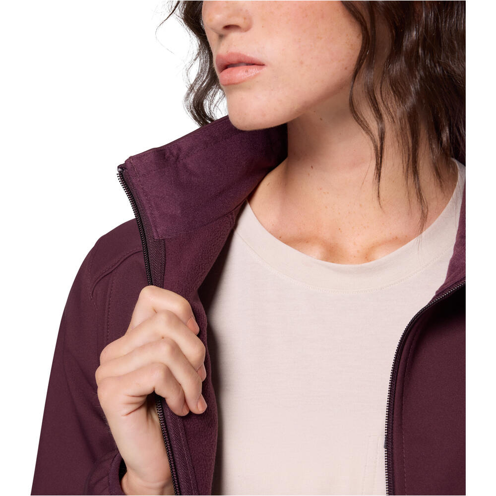 Columbia chaqueta softshell mujer Kruser Ridge III Softshell Jacket vista detalle
