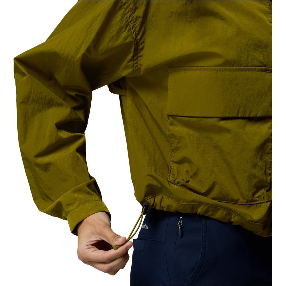 Columbia chaqueta softshell mujer Paracutie Cropped Cargo Windbreaker 05