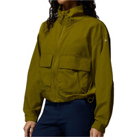Columbia chaqueta softshell mujer Paracutie Cropped Cargo Windbreaker vista detalle