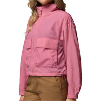 Columbia chaqueta softshell mujer Paracutie Cropped Cargo Windbreaker vista detalle