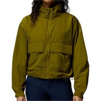 Columbia chaqueta softshell mujer Paracutie Cropped Cargo Windbreaker vista frontal