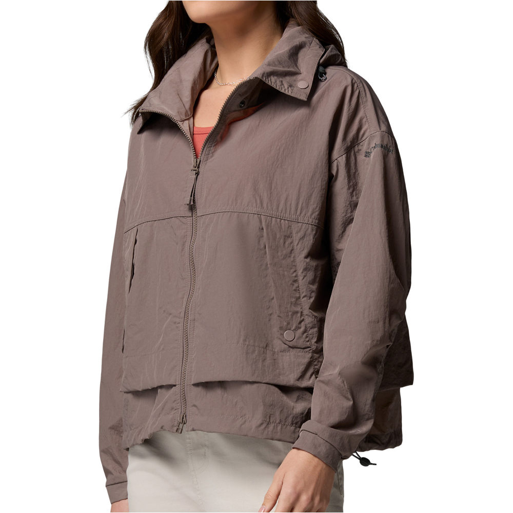 Columbia chaqueta softshell mujer Paracutie II Windbreaker vista detalle