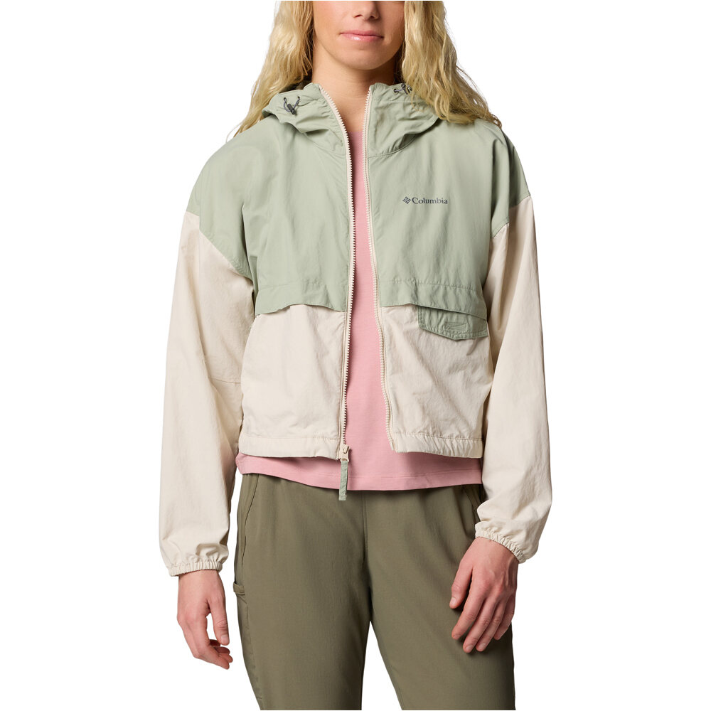 Columbia chaqueta softshell mujer Spire Valley Cropped Windbreaker 03