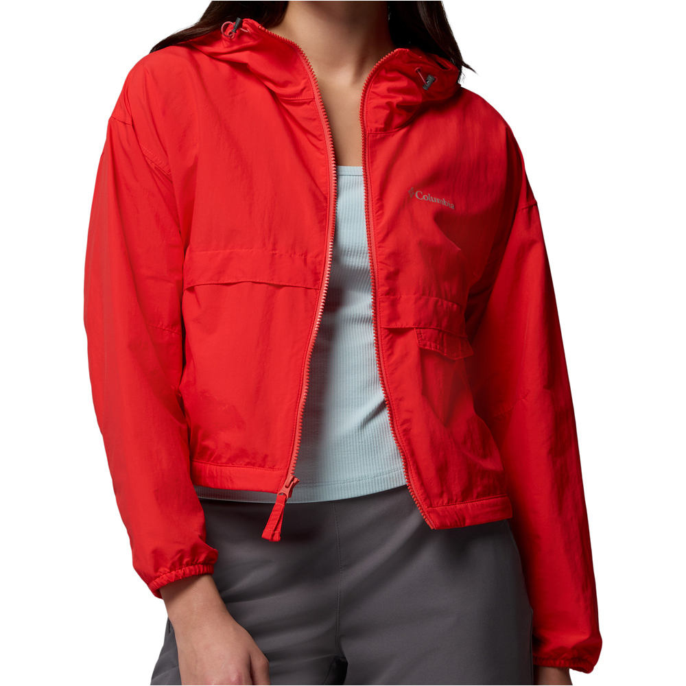 Columbia chaqueta softshell mujer Spire Valley Cropped Windbreaker 03