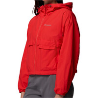 Columbia chaqueta softshell mujer Spire Valley Cropped Windbreaker vista detalle