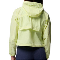 Columbia chaqueta softshell mujer Spire Valley Cropped Windbreaker vista trasera