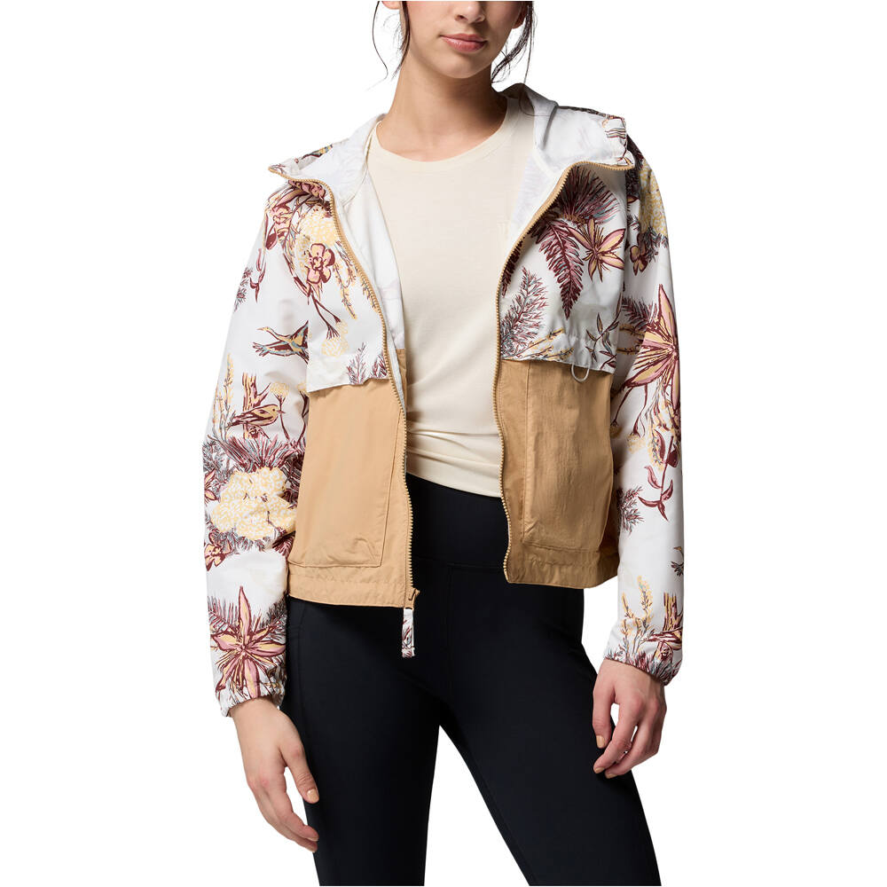 Columbia chaqueta softshell mujer Spire Valley Printed Windbreaker 03