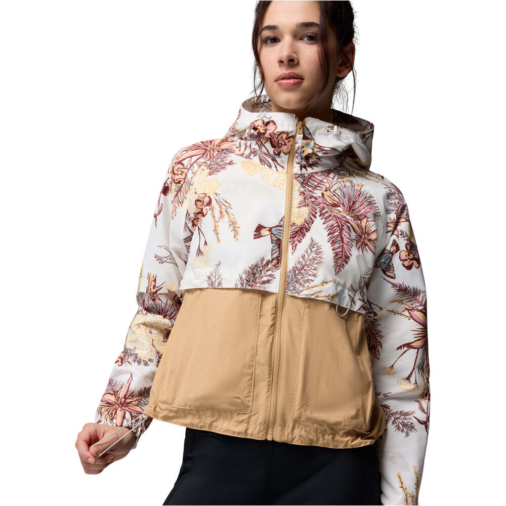 Columbia chaqueta softshell mujer Spire Valley Printed Windbreaker 04