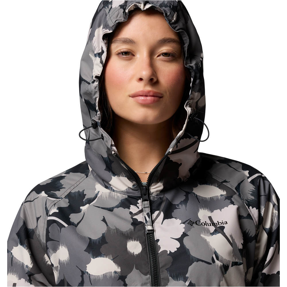 Columbia chaqueta softshell mujer Spire Valley Printed Windbreaker 04