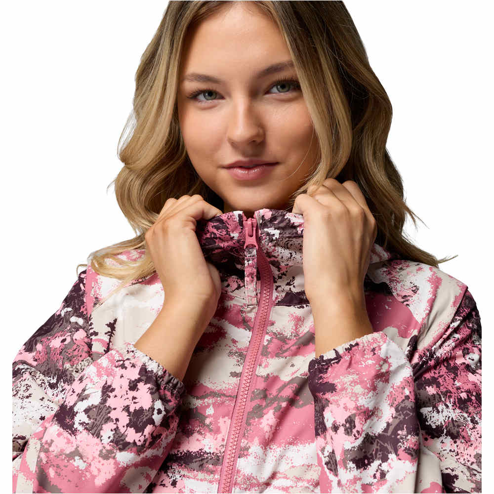 Columbia chaqueta softshell mujer Spire Valley Printed Windbreaker 04