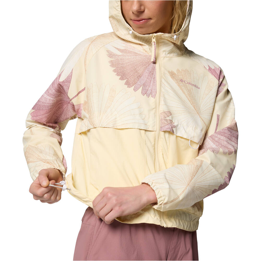 Columbia chaqueta softshell mujer Spire Valley Printed Windbreaker 05