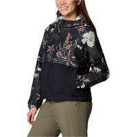 Columbia chaqueta softshell mujer Spire Valley Printed Windbreaker vista detalle