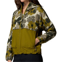 Columbia chaqueta softshell mujer Spire Valley Printed Windbreaker vista detalle