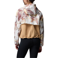 Columbia chaqueta softshell mujer Spire Valley Printed Windbreaker vista trasera