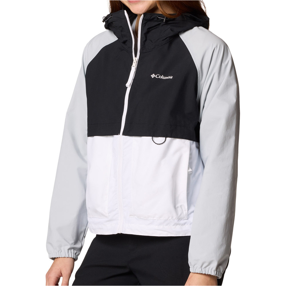 Columbia chaqueta softshell mujer Spire Valley Windbreaker vista detalle