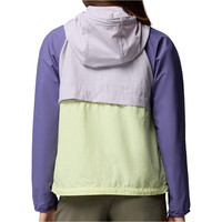 Columbia chaqueta softshell mujer Spire Valley Windbreaker vista trasera