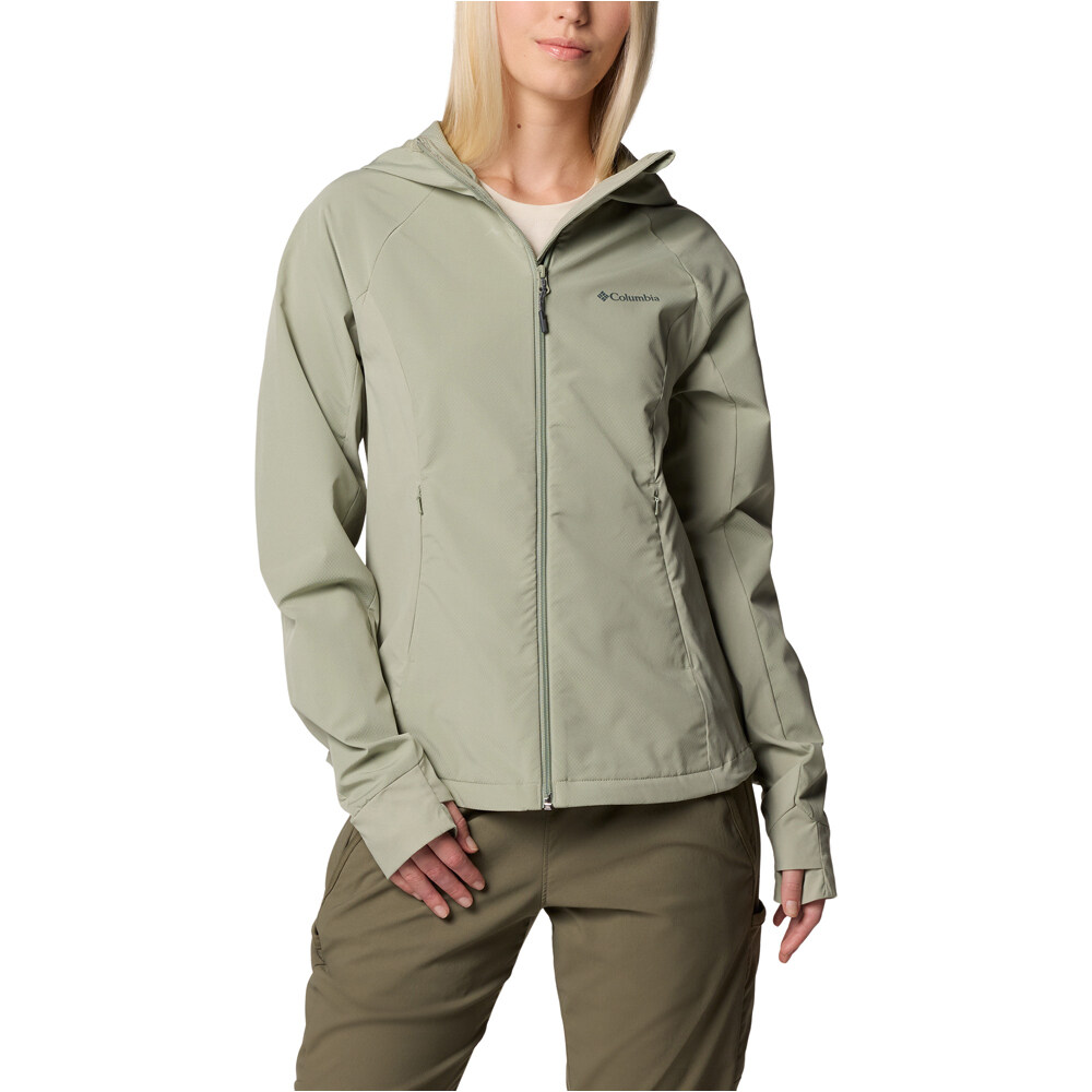 Columbia chaqueta softshell mujer Sweet As  III Hooded Softshell vista frontal
