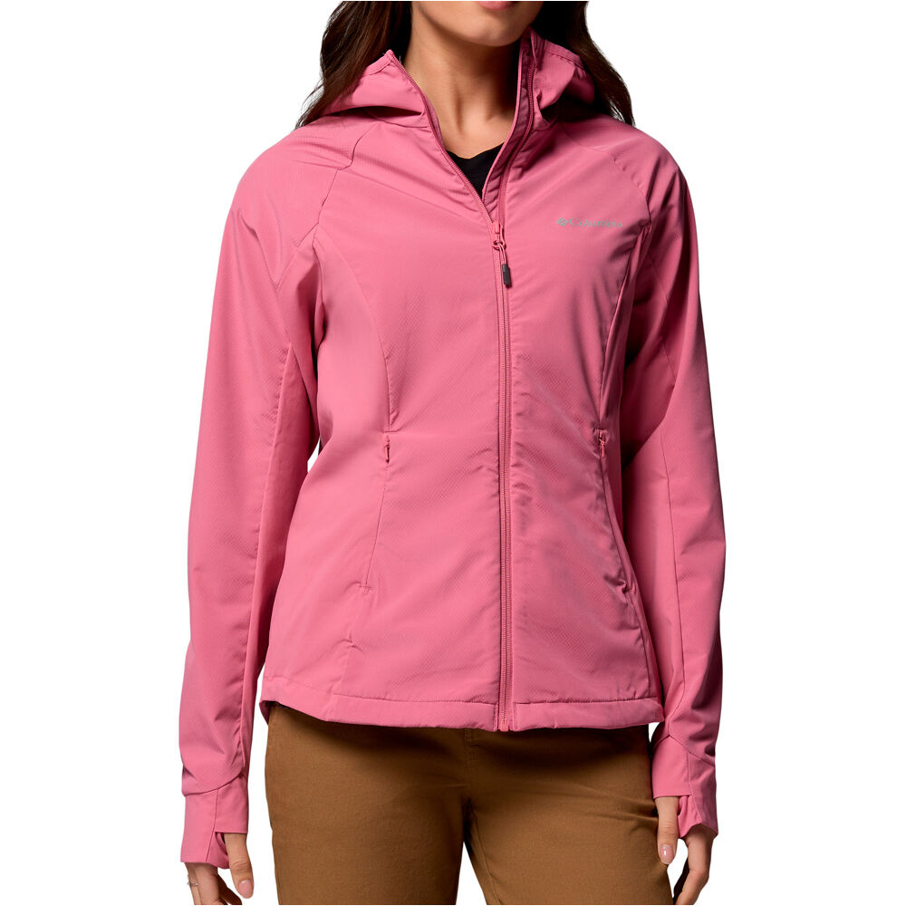 Columbia chaqueta softshell mujer Sweet As  III Hooded Softshell vista frontal