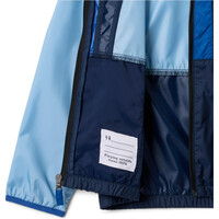 Columbia chaqueta softshell niño Back Bowl II Hooded Windbreaker vista detalle