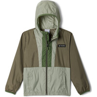 Columbia chaqueta softshell niño Back Bowl II Hooded Windbreaker vista frontal