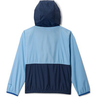 Columbia chaqueta softshell niño Back Bowl II Hooded Windbreaker vista trasera