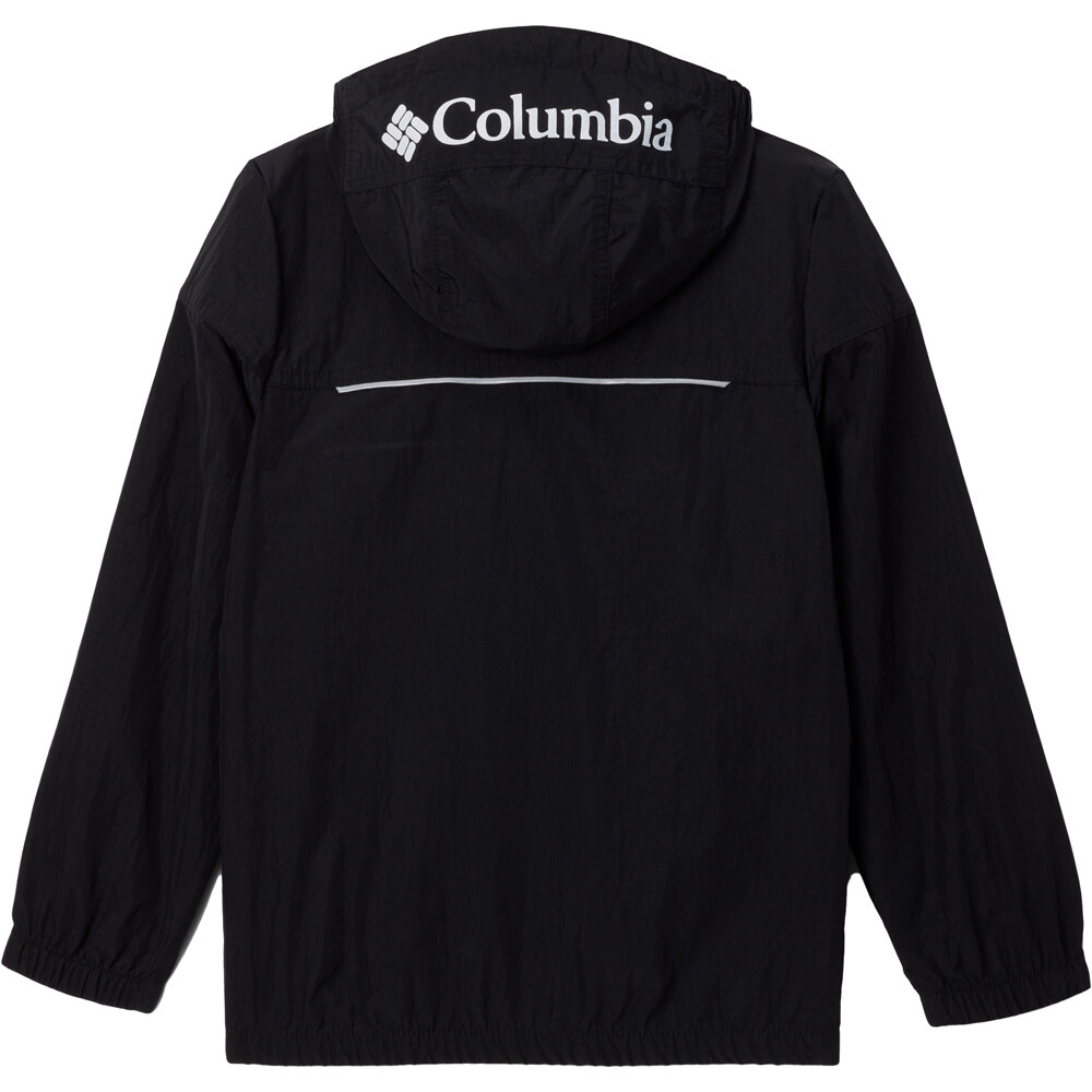 Columbia chaqueta softshell niño Challenger Windbreaker vista trasera