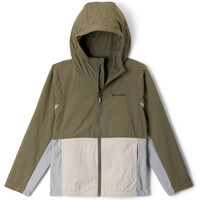 Columbia chaqueta softshell niño Tabor Trail Windbreaker vista frontal