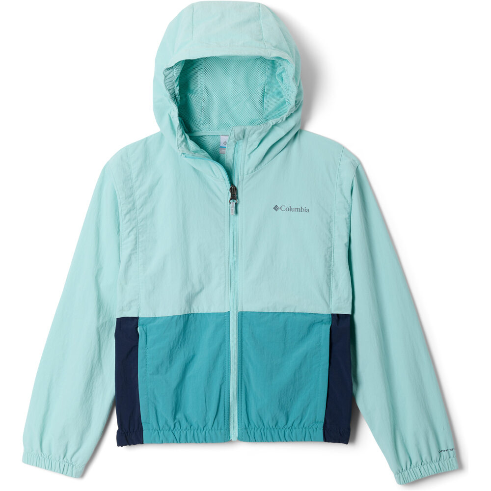 Columbia chaqueta softshell niño Tabor Trail Windbreaker vista frontal